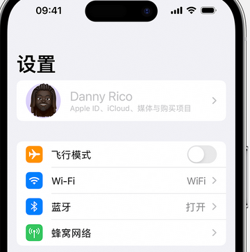 平定appleID维修服务iPhone设置中Apple ID显示为灰色无法使用 