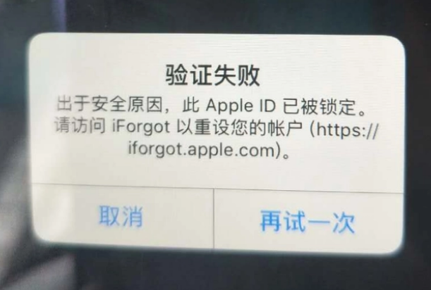 平定iPhone维修分享iPhone上正常登录或使用AppleID怎么办 