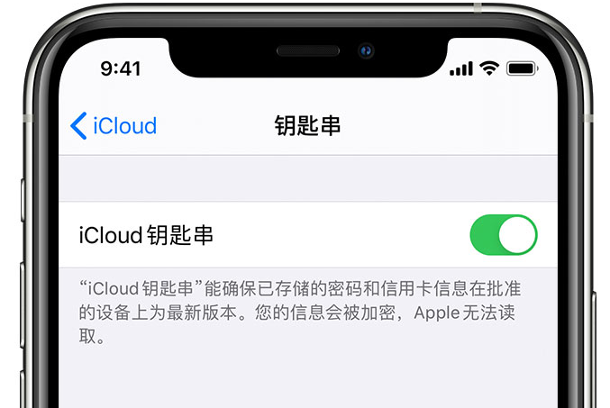 平定苹果手机维修分享在 iPhone 上开启 iCloud 钥匙串之后会储存哪些信息 