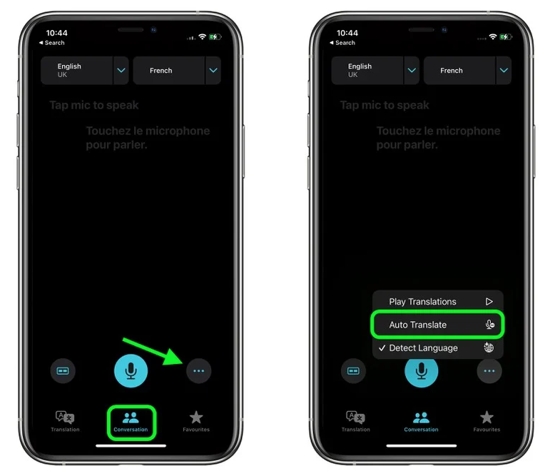 平定苹果手机维修分享iOS 15 “翻译” App 新改进 