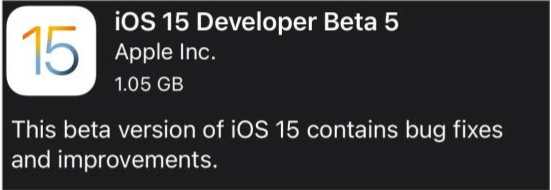 平定苹果手机维修分享如何升级到iOS15.0 beta5 